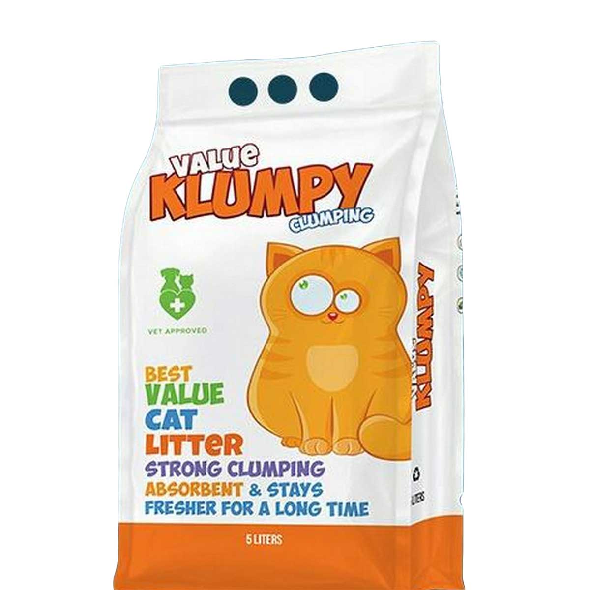 Klumpy litter value 5L ,