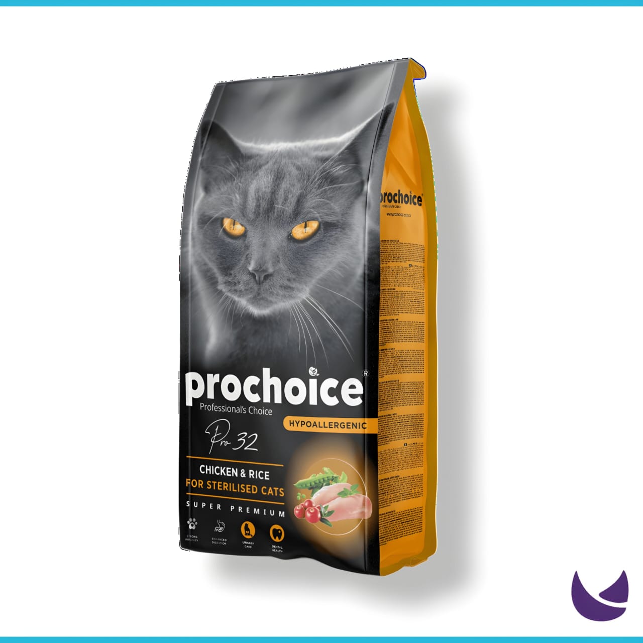 Prochoice Pro32 Sterilised Adult Cat Food – Chicken And Rice